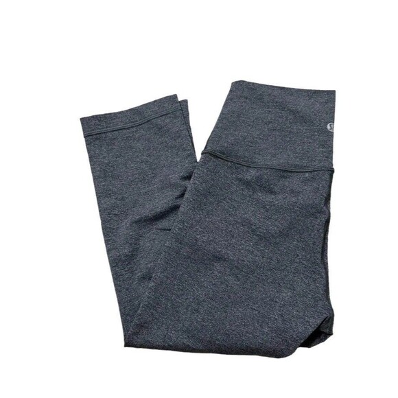 Lululemon Women's Gray Wunder Under High-Rise Leggings Size 6 - Picture 1 of 8